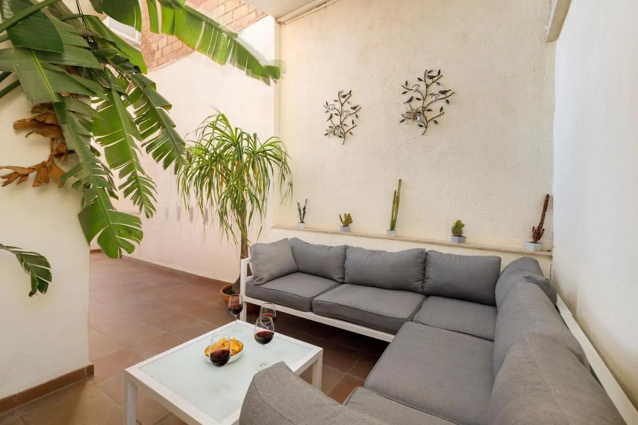 Accommodatie bij particulieren Barcelona Sunny Terrace Appartement L'Hospitalet de Llobregat