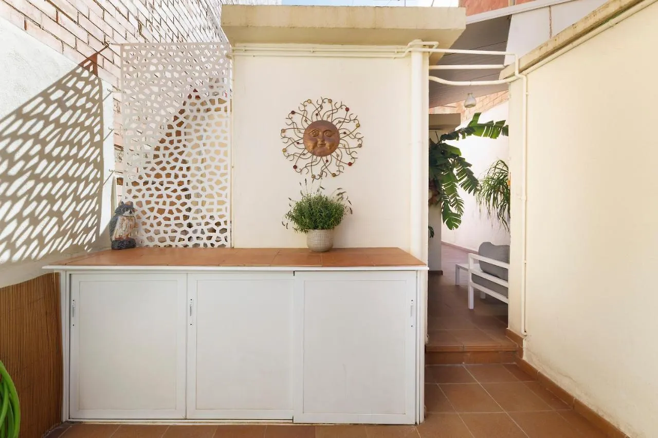Barcelona Sunny Terrace Appartement L'Hospitalet de Llobregat Accommodatie bij particulieren