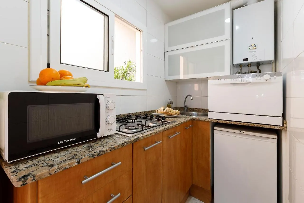 Accommodatie bij particulieren Barcelona Sunny Terrace Appartement L'Hospitalet de Llobregat